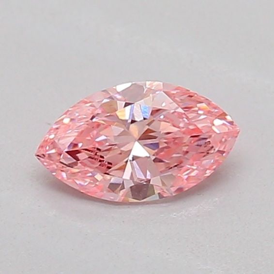 Loose Diamond - MARQUISE 0.22ct Fancy Vivid Pink VVS2: Loose Diamond - MARQUISE 0.22ct Fancy Vivid Pink VVS2 Source: This is a real non-mined Diamond that has been grown in a lab Shape: MARQUISE Carats: 0.22 Color: Fancy Vivid Pink Certification: IGI