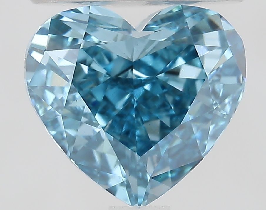 Loose Diamond - HEART 1.83ct Fancy Vivid Blue VVS2: Loose Diamond - HEART 1.83ct Fancy Vivid Blue VVS2 Source: This is a real non-mined Diamond that has been grown in a lab Shape: HEART Carats: 1.83 Color: Fancy Vivid Blue Certification: IGI Video: