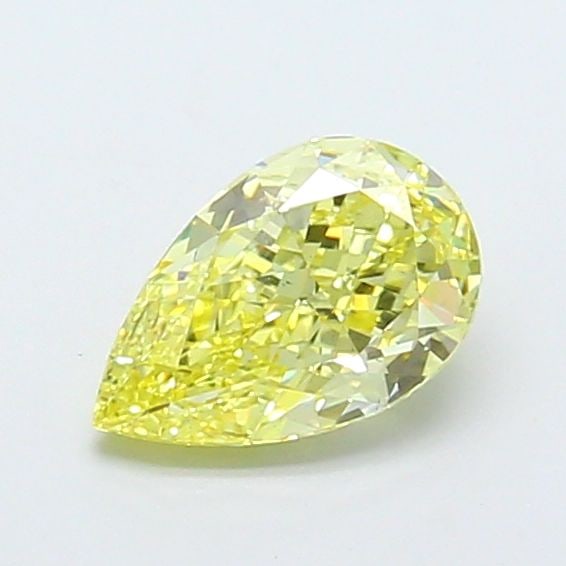 Loose Diamond - PEAR 1.25ct Fancy Intense Yellow VS2: Loose Diamond - PEAR 1.25ct Fancy Intense Yellow VS2 Source: This is a real non-mined Diamond that has been grown in a lab Shape: PEAR Carats: 1.25 Color: Fancy Intense Yellow Certification: IGI