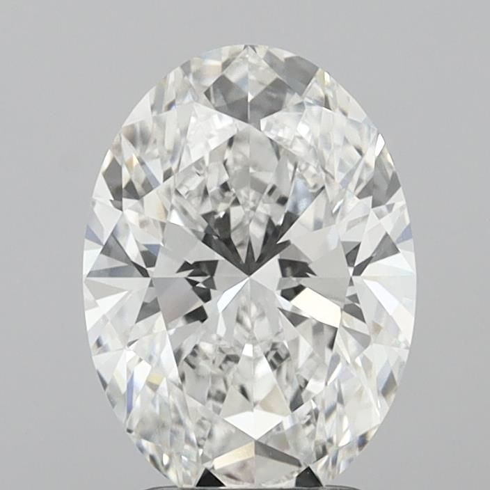 Loose Diamond - OVAL 2.53ct F VVS2: Loose Diamond - OVAL 2.53ct F VVS2 Source: This is a real non-mined Diamond that has been grown in a lab Shape: OVAL Carats: 2.53 Color: F Clarity: VVS2 Certification: IGI Video: