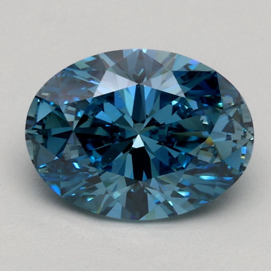 Loose Diamond - OVAL 2.0ct Fancy Intense Blue VS2 (1 of 1)