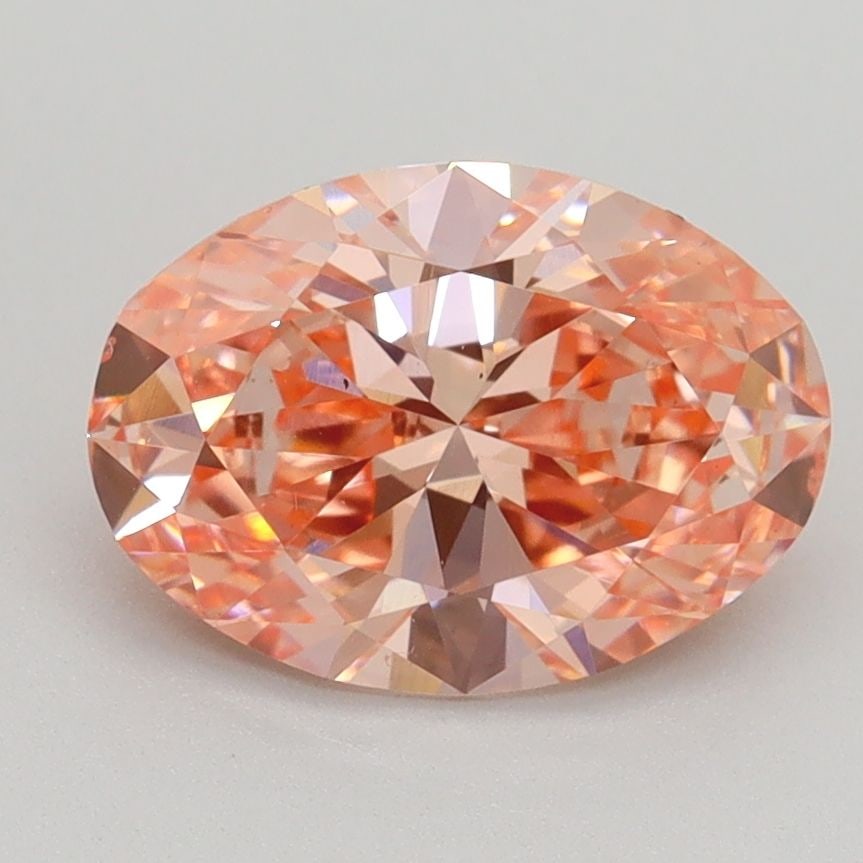Loose Diamond - OVAL 2.03ct Fancy Vivid Pink VS2: Loose Diamond - OVAL 2.03ct Fancy Vivid Pink VS2 Source: This is a real non-mined Diamond that has been grown in a lab Shape: OVAL Carats: 2.03 Color: Fancy Vivid Pink Certification: IGI Video: