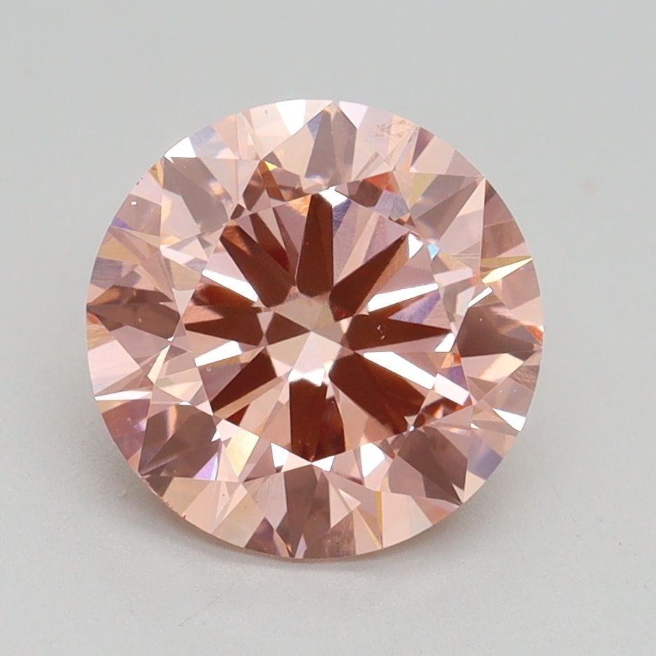 Loose Diamond - ROUND 2.5ct Fancy Intense Pink VS2: Loose Diamond - ROUND 2.5ct Fancy Intense Pink VS2 Source: This is a real non-mined Diamond that has been grown in a lab Shape: ROUND Carats: 2.5 Color: Fancy Intense Pink Certification: IGI Video: