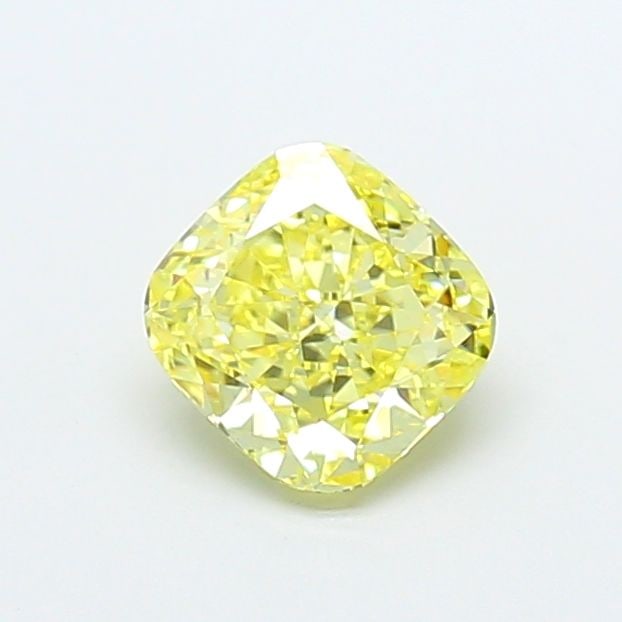 Loose Diamond - CUSHION BRILLIANT 1.37ct Fancy Yellow VS1: Loose Diamond - CUSHION BRILLIANT 1.37ct Fancy Yellow VS1 Source: This is a real non-mined Diamond that has been grown in a lab Shape: CUSHION BRILLIANT Carats: 1.37 Color: Fancy Yellow Certification: