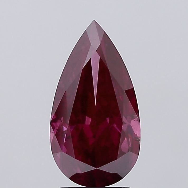 Loose Diamond - PEAR 3.02ct Fancy Deep Pink SI1: Loose Diamond - PEAR 3.02ct Fancy Deep Pink SI1 Source: This is a real non-mined Diamond that has been grown in a lab Shape: PEAR Carats: 3.02 Color: Fancy Deep Pink Certification: IGI Video: