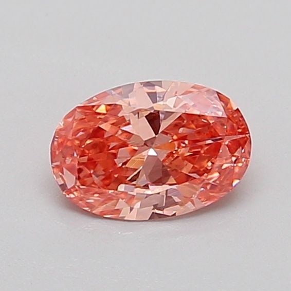 Loose Diamond - OVAL 0.48ct Fancy Vivid Brownish Pink VS2: Loose Diamond - OVAL 0.48ct Fancy Vivid Brownish Pink VS2 Source: This is a real non-mined Diamond that has been grown in a lab Shape: OVAL Carats: 0.48 Color: Fancy Vivid Brownish Pink Certification:
