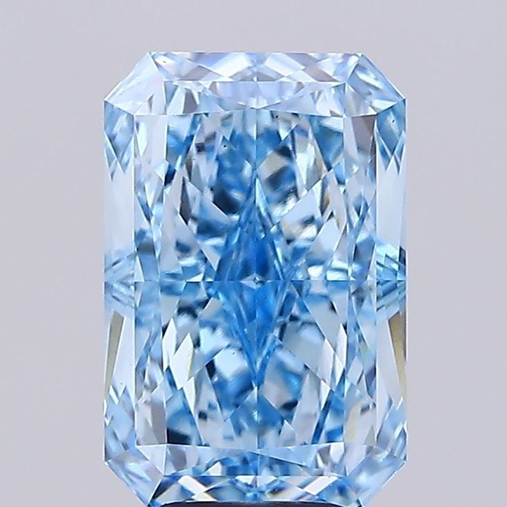 Loose Diamond - RADIANT 5.05ct Fancy Vivid Blue VS1 (1 of 1)