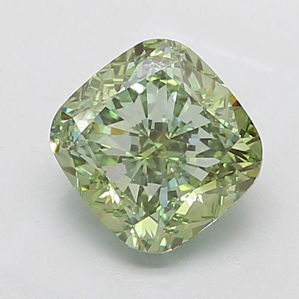Loose Diamond - CUSHION MODIFIED 3.52ct Fancy Vivid Green VVS2: Loose Diamond - CUSHION MODIFIED 3.52ct Fancy Vivid Green VVS2 Source: This is a real non-mined Diamond that has been grown in a lab Shape: CUSHION MODIFIED Carats: 3.52 Color: Fancy Vivid Green Certi