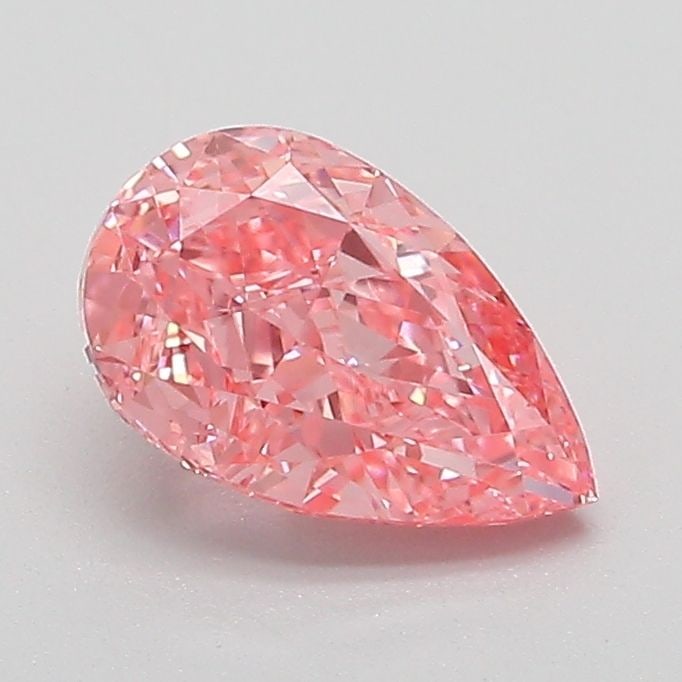 Loose Diamond - PEAR 1.03ct Fancy Vivid Pink VVS2: Loose Diamond - PEAR 1.03ct Fancy Vivid Pink VVS2 Source: This is a real non-mined Diamond that has been grown in a lab Shape: PEAR Carats: 1.03 Color: Fancy Vivid Pink Certification: IGI Additional i