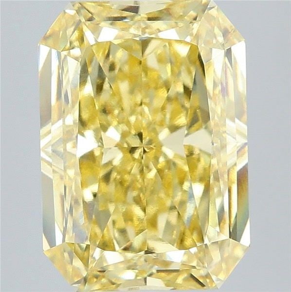 Loose Diamond - RADIANT 5.04ct Fancy Intense Yellow VS1 (1 of 1)