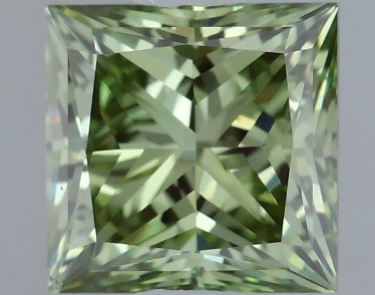 Loose Diamond - PRINCESS 1.01ct Fancy Vivid Green VS2: Loose Diamond - PRINCESS 1.01ct Fancy Vivid Green VS2 Source: This is a real non-mined Diamond that has been grown in a lab Shape: PRINCESS Carats: 1.01 Color: Fancy Vivid Green Certification: IGI Vid