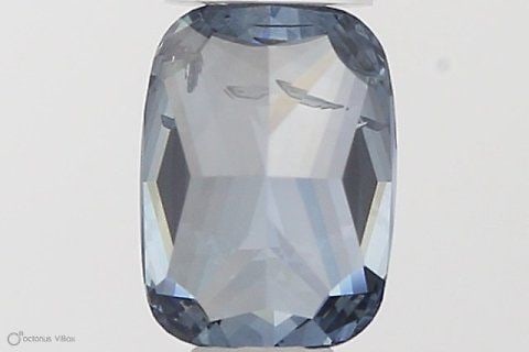Loose Diamond - CUSHION MODIFIED 0.46ct Fancy Vivid Blue I1: Loose Diamond - CUSHION MODIFIED 0.46ct Fancy Vivid Blue I1 Source: This is a real non-mined Diamond that has been grown in a lab Shape: CUSHION MODIFIED Carats: 0.46 Color: Fancy Vivid Blue Certifica