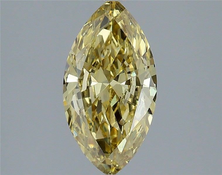 Loose Diamond - MARQUISE 1.41ct Fancy Intense Yellow VS1: Loose Diamond - MARQUISE 1.41ct Fancy Intense Yellow VS1 Source: This is a real non-mined Diamond that has been grown in a lab Shape: MARQUISE Carats: 1.41 Color: Fancy Intense Yellow Certification: I