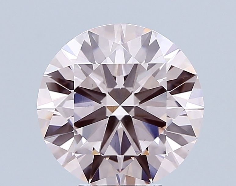 Ideal Loose Diamond - ROUND 5.25ct Fancy Light Pink VS1: Ideal Loose Diamond - ROUND 5.25ct Fancy Light Pink VS1 Source: This is a real non-mined Diamond that has been grown in a lab Shape: ROUND Carats: 5.25 Color: Fancy Light Pink Certification: IGI Video