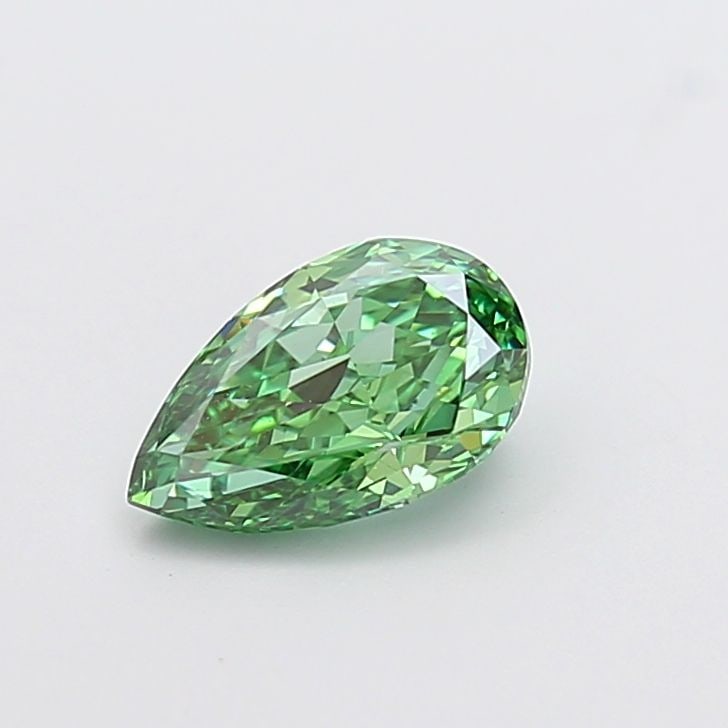 Loose Diamond - PEAR 1.37ct Fancy Vivid Green VS1 (1 of 1)