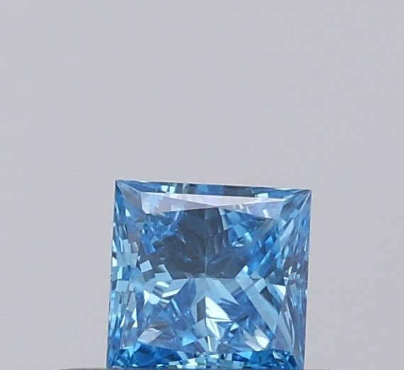 Loose Diamond - PRINCESS 0.25ct Fancy Vivid Blue VVS2: Loose Diamond - PRINCESS 0.25ct Fancy Vivid Blue VVS2 Source: This is a real non-mined Diamond that has been grown in a lab Shape: PRINCESS Carats: 0.25 Color: Fancy Vivid Blue Certification: IGI Vide