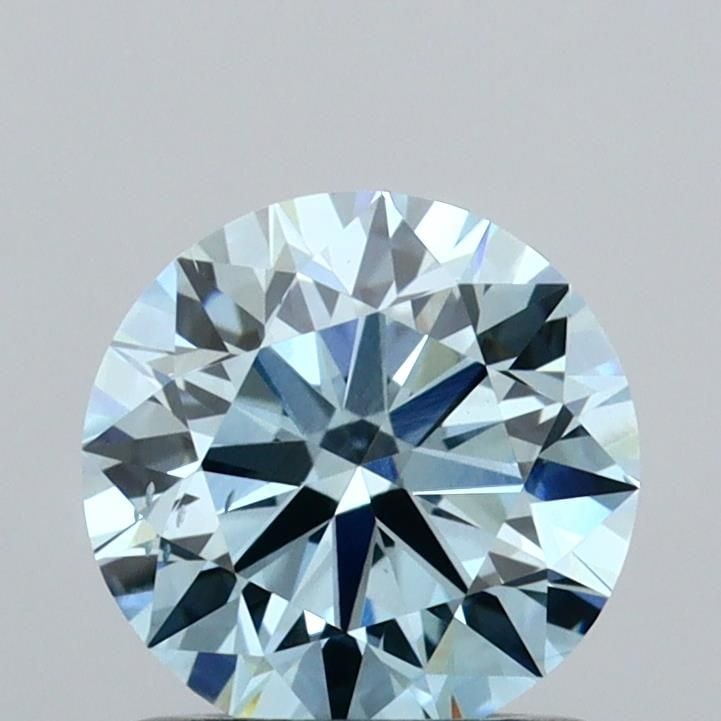 Ideal Loose Diamond - ROUND 1.01ct Fancy Vivid Blue VS2: Ideal Loose Diamond - ROUND 1.01ct Fancy Vivid Blue VS2 Source: This is a real non-mined Diamond that has been grown in a lab Shape: ROUND Carats: 1.01 Color: Fancy Vivid Blue Certification: IGI Video