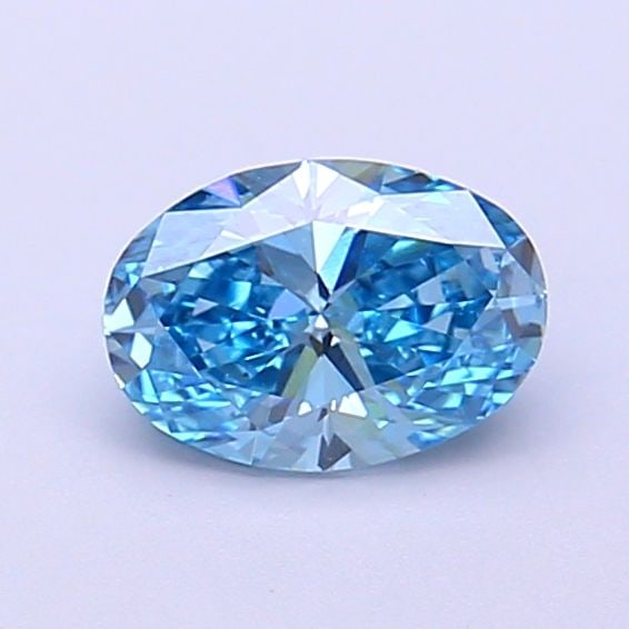 Loose Diamond - OVAL 0.69ct Fancy Vivid Blue VVS2: Loose Diamond - OVAL 0.69ct Fancy Vivid Blue VVS2 Source: This is a real non-mined Diamond that has been grown in a lab Shape: OVAL Carats: 0.69 Color: Fancy Vivid Blue Certification: IGI Video: