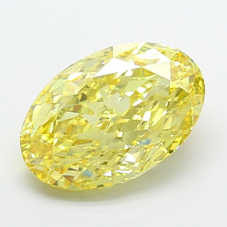 Loose Diamond - OVAL 7.01ct Fancy Intense Yellow VS1: Loose Diamond - OVAL 7.01ct Fancy Intense Yellow VS1 Source: This is a real non-mined Diamond that has been grown in a lab Shape: OVAL Carats: 7.01 Color: Fancy Intense Yellow Certification: IGI Video