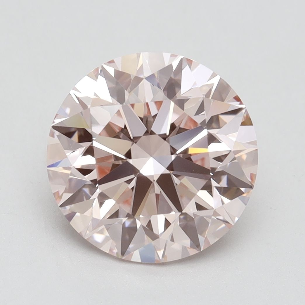 Loose Diamond - ROUND 3.55ct Fancy Intense Pink VVS2: Loose Diamond - ROUND 3.55ct Fancy Intense Pink VVS2 Source: This is a real non-mined Diamond that has been grown in a lab Shape: ROUND Carats: 3.55 Color: Fancy Intense Pink Certification: IGI Video: