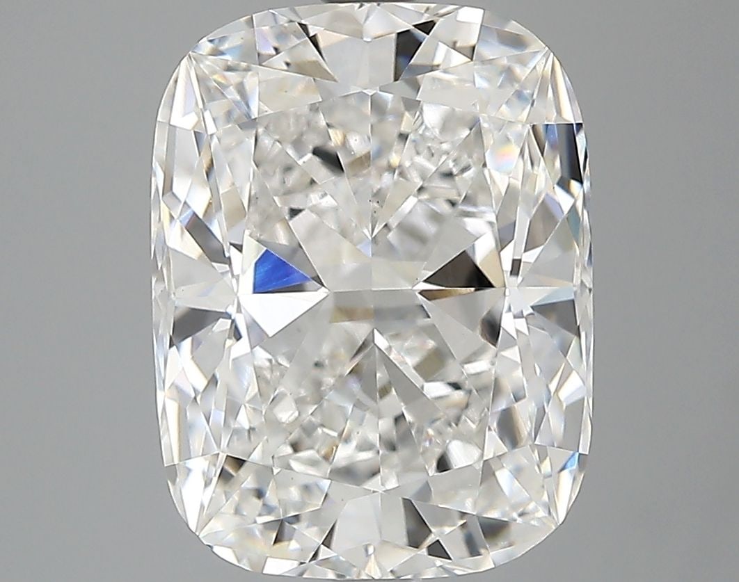 Loose Diamond - CUSHION MODIFIED 4.05ct F VVS2: Loose Diamond - CUSHION MODIFIED 4.05ct F VVS2 Source: This is a real non-mined Diamond that has been grown in a lab Shape: CUSHION MODIFIED Carats: 4.05 Color: F Clarity: VVS2 Certification: IGI Vide