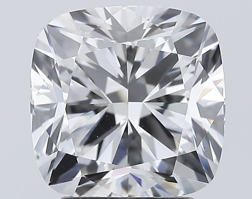 Loose Diamond - CUSHION BRILLIANT 4.25ct F VVS2: Loose Diamond - CUSHION BRILLIANT 4.25ct F VVS2 Source: This is a real non-mined Diamond that has been grown in a lab Shape: CUSHION BRILLIANT Carats: 4.25 Color: F Clarity: VVS2 Certification: IGI Vi