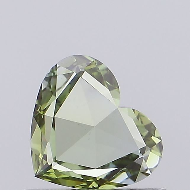 Loose Diamond - HEART 0.47ct Fancy Vivid Green VVS2: Loose Diamond - HEART 0.47ct Fancy Vivid Green VVS2 Source: This is a real non-mined Diamond that has been grown in a lab Shape: HEART Carats: 0.47 Color: Fancy Vivid Green Certification: IGI Video: