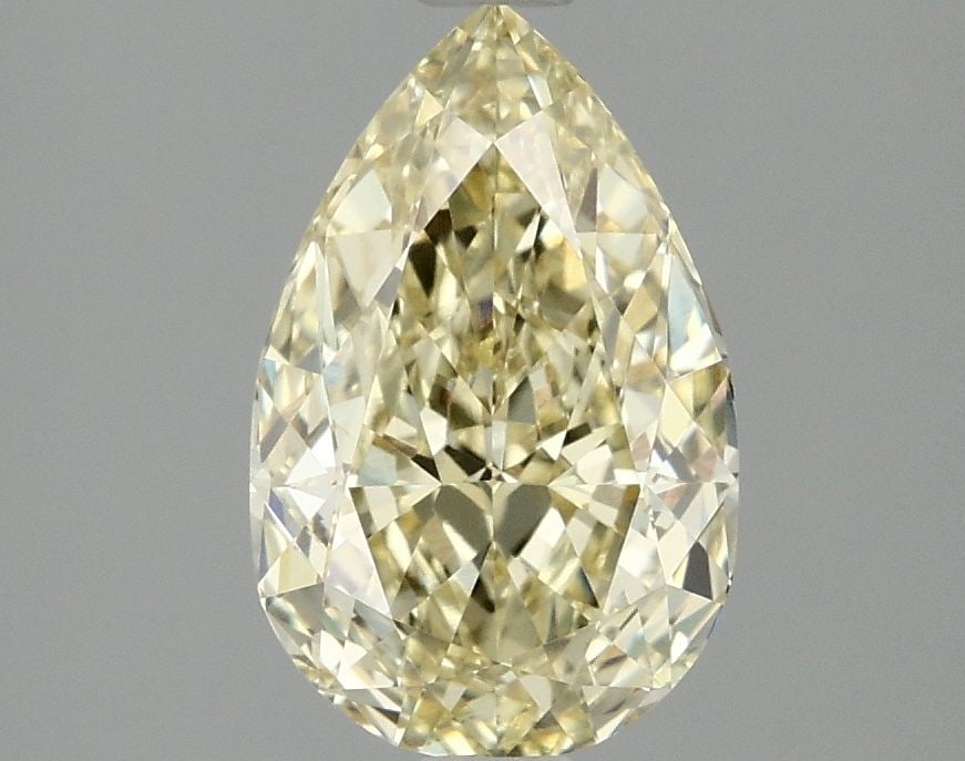 Loose Diamond - PEAR 2.09ct Fancy Yellow VVS2: Loose Diamond - PEAR 2.09ct Fancy Yellow VVS2 Source: This is a real non-mined Diamond that has been grown in a lab Shape: PEAR Carats: 2.09 Color: Fancy Yellow Certification: IGI Video:
