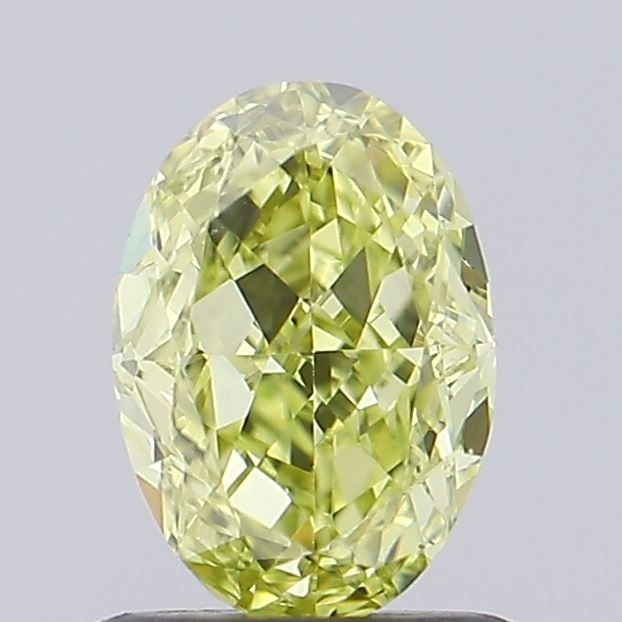Loose Diamond - OVAL 0.68ct Fancy Yellow VS1: Loose Diamond - OVAL 0.68ct Fancy Yellow VS1 Source: This is a real non-mined Diamond that has been grown in a lab Shape: OVAL Carats: 0.68 Color: Fancy Yellow Certification: IGI Video:
