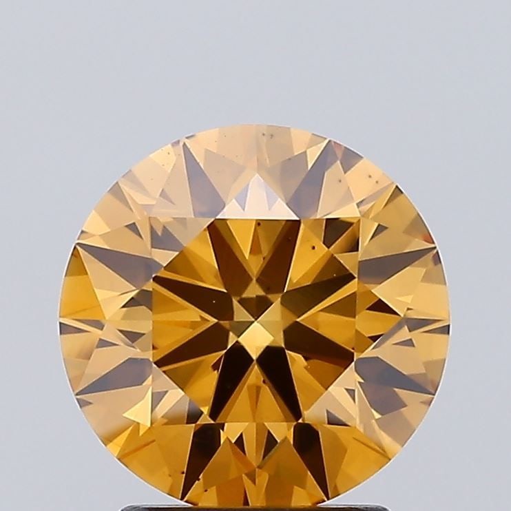Ideal Loose Diamond - ROUND 2.41ct Fancy Light Yellowish Brown VS1: Ideal Loose Diamond - ROUND 2.41ct Fancy Light Yellowish Brown VS1 Source: This is a real non-mined Diamond that has been grown in a lab Shape: ROUND Carats: 2.41 Color: Fancy Light Yellowish Brown Ce