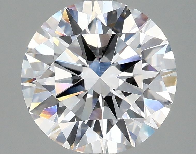 Ideal Loose Diamond - ROUND 2.53ct D VS1: Ideal Loose Diamond - ROUND 2.53ct D VS1 Source: This is a real non-mined Diamond that has been grown in a lab Shape: ROUND Carats: 2.53 Color: D Clarity: VS1 Certification: IGI Video: