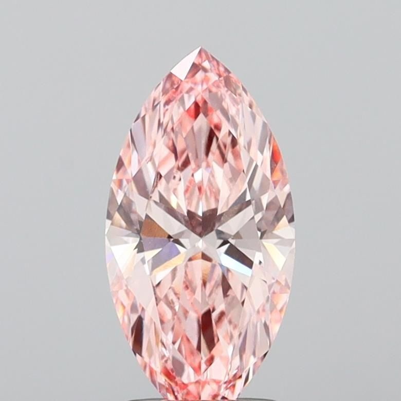 Loose Diamond - MARQUISE 1.5ct Fancy Intense Pink VVS2: Loose Diamond - MARQUISE 1.5ct Fancy Intense Pink VVS2 Source: This is a real non-mined Diamond that has been grown in a lab Shape: MARQUISE Carats: 1.5 Color: Fancy Intense Pink Certification: IGI Vi