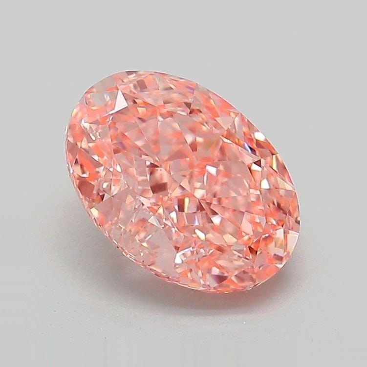Loose Diamond - OVAL 1.9ct Fancy Vivid Pink VVS2: Loose Diamond - OVAL 1.9ct Fancy Vivid Pink VVS2 Source: This is a real non-mined Diamond that has been grown in a lab Shape: OVAL Carats: 1.9 Color: Fancy Vivid Pink Certification: IGI Video: Video