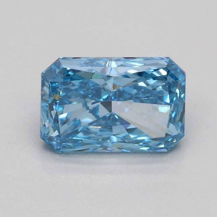Loose Diamond - RADIANT 0.7ct Fancy Vivid Blue VS1: Loose Diamond - RADIANT 0.7ct Fancy Vivid Blue VS1 Source: This is a real non-mined Diamond that has been grown in a lab Shape: RADIANT Carats: 0.7 Color: Fancy Vivid Blue Certification: IGI Video: