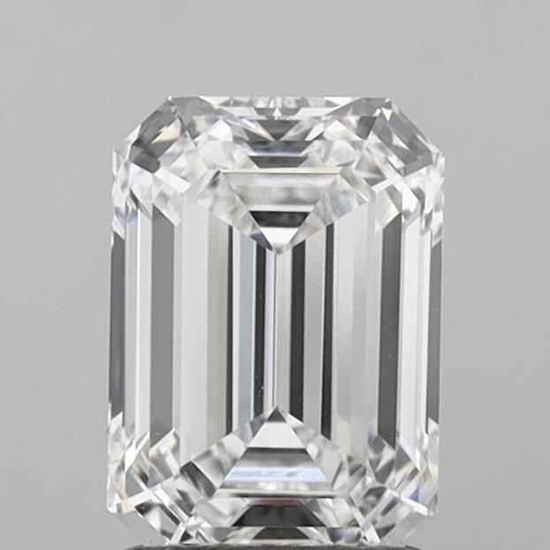 Loose Diamond - EMERALD 1.54ct E VVS2: Loose Diamond - EMERALD 1.54ct E VVS2 Source: This is a real non-mined Diamond that has been grown in a lab Shape: EMERALD Carats: 1.54 Color: E Clarity: VVS2 Certification: IGI Video: