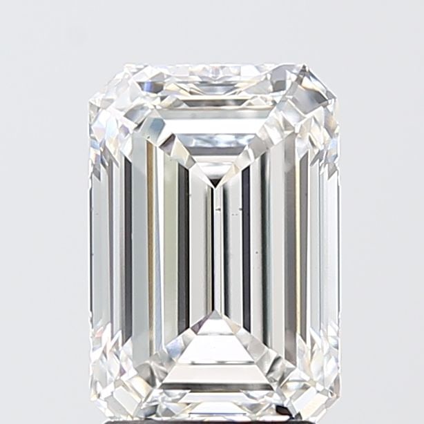Loose Diamond - EMERALD 2.54ct F VS1: Loose Diamond - EMERALD 2.54ct F VS1 Source: This is a real non-mined Diamond that has been grown in a lab Shape: EMERALD Carats: 2.54 Color: F Clarity: VS1 Certification: IGI Video: