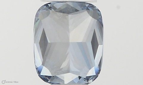 Loose Diamond - CUSHION MODIFIED 0.41ct Fancy Intense Blue SI2: Loose Diamond - CUSHION MODIFIED 0.41ct Fancy Intense Blue SI2 Source: This is a real non-mined Diamond that has been grown in a lab Shape: CUSHION MODIFIED Carats: 0.41 Color: Fancy Intense Blue Cert