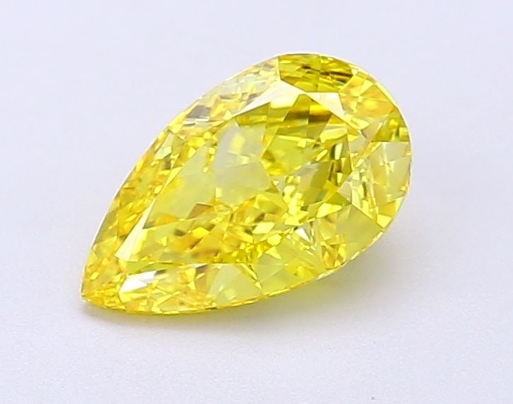 Loose Diamond - PEAR 1.16ct Fancy Vivid Yellow VVS1: Loose Diamond - PEAR 1.16ct Fancy Vivid Yellow VVS1 Source: This is a real non-mined Diamond that has been grown in a lab Shape: PEAR Carats: 1.16 Color: Fancy Vivid Yellow Certification: IGI Video: