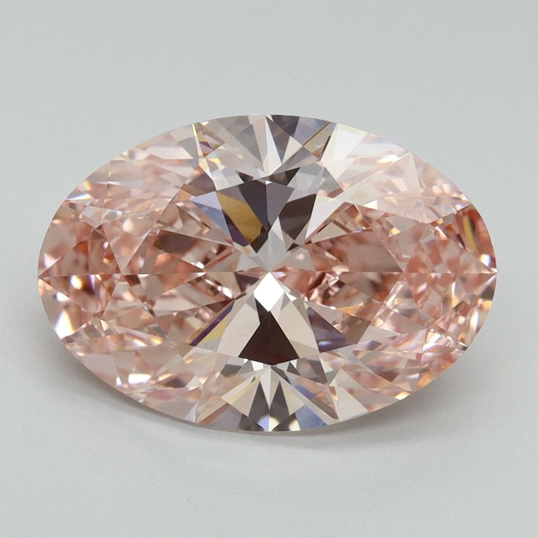 Loose Diamond - OVAL 5.1ct Fancy Vivid Pink VS1: Loose Diamond - OVAL 5.1ct Fancy Vivid Pink VS1 Source: This is a real non-mined Diamond that has been grown in a lab Shape: OVAL Carats: 5.1 Color: Fancy Vivid Pink Certification: IGI Video: