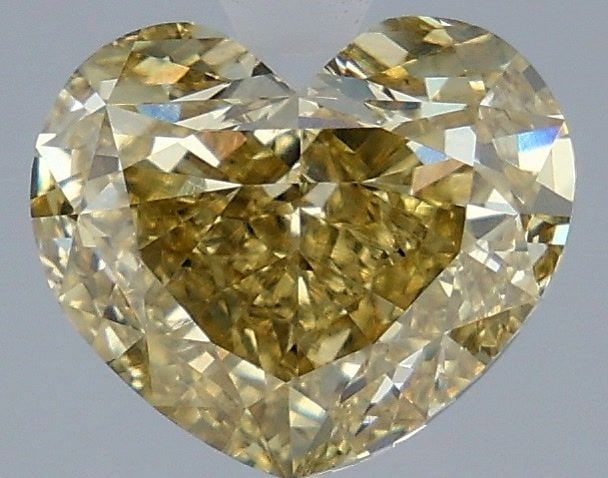 Loose Diamond - HEART 3.51ct Fancy Intense Yellow VS1: Loose Diamond - HEART 3.51ct Fancy Intense Yellow VS1 Source: This is a real non-mined Diamond that has been grown in a lab Shape: HEART Carats: 3.51 Color: Fancy Intense Yellow Certification: IGI Vid