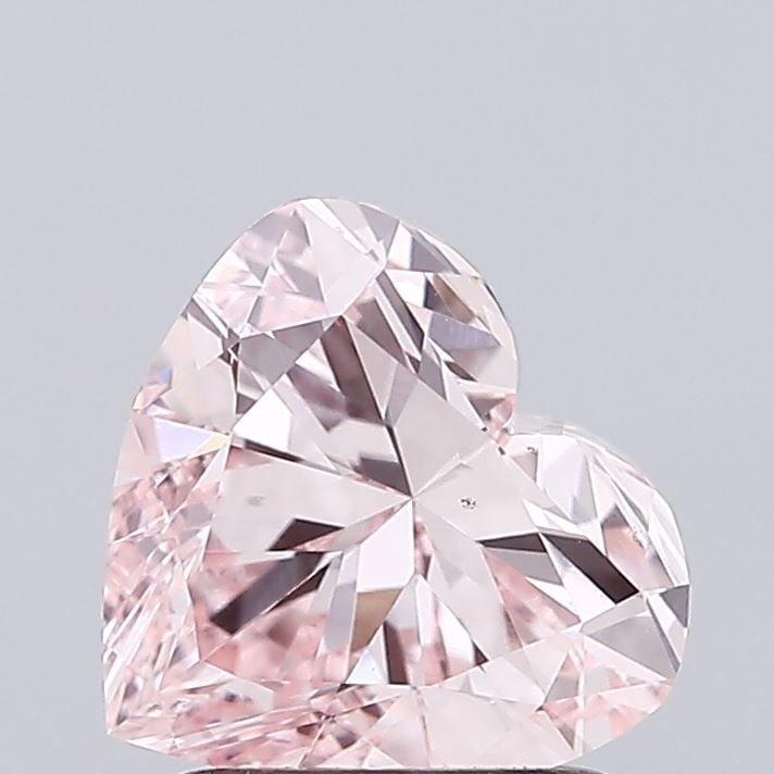 Loose Diamond - HEART 1.77ct Fancy Intense Pink VS1: Loose Diamond - HEART 1.77ct Fancy Intense Pink VS1 Source: This is a real non-mined Diamond that has been grown in a lab Shape: HEART Carats: 1.77 Color: Fancy Intense Pink Certification: IGI Video: