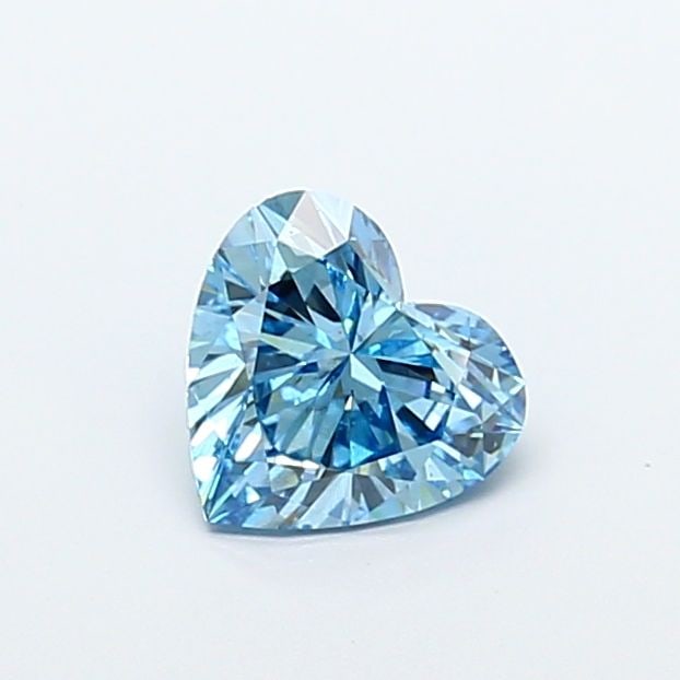 Loose Diamond - HEART 2.06ct Fancy Vivid Blue VS2: Loose Diamond - HEART 2.06ct Fancy Vivid Blue VS2 Source: This is a real non-mined Diamond that has been grown in a lab Shape: HEART Carats: 2.06 Color: Fancy Vivid Blue Certification: IGI Additional