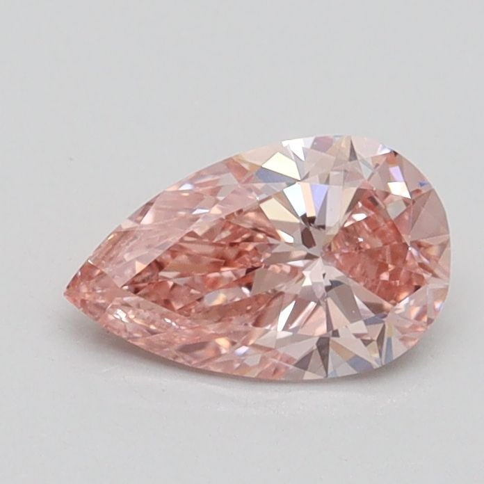 Loose Diamond - PEAR 0.6ct Fancy Intense Pink VS1: Loose Diamond - PEAR 0.6ct Fancy Intense Pink VS1 Source: This is a real non-mined Diamond that has been grown in a lab Shape: PEAR Carats: 0.6 Color: Fancy Intense Pink Certification: IGI Video: