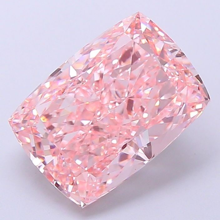 Loose Diamond - CUSHION MODIFIED 5.53ct Fancy Vivid Pink VVS2: Loose Diamond - CUSHION MODIFIED 5.53ct Fancy Vivid Pink VVS2 Source: This is a real non-mined Diamond that has been grown in a lab Shape: CUSHION MODIFIED Carats: 5.53 Color: Fancy Vivid Pink Certifi