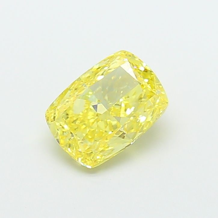 Loose Diamond - CUSHION MODIFIED 2.0ct Fancy Vivid Yellow VS2: Loose Diamond - CUSHION MODIFIED 2.0ct Fancy Vivid Yellow VS2 Source: This is a real non-mined Diamond that has been grown in a lab Shape: CUSHION MODIFIED Carats: 2.0 Color: Fancy Vivid Yellow Certif