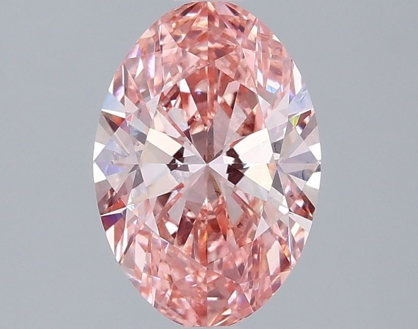 Loose Diamond - OVAL 1.6ct Fancy Vivid Pink VS1: Loose Diamond - OVAL 1.6ct Fancy Vivid Pink VS1 Source: This is a real non-mined Diamond that has been grown in a lab Shape: OVAL Carats: 1.6 Color: Fancy Vivid Pink Certification: IGI Video: