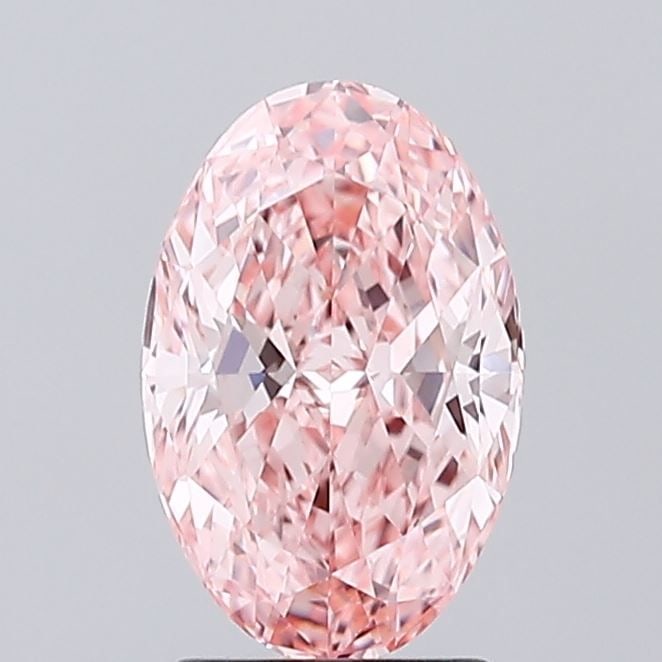Loose Diamond - OVAL 2.02ct Fancy Vivid Pink VVS2: Loose Diamond - OVAL 2.02ct Fancy Vivid Pink VVS2 Source: This is a real non-mined Diamond that has been grown in a lab Shape: OVAL Carats: 2.02 Color: Fancy Vivid Pink Certification: IGI Video:
