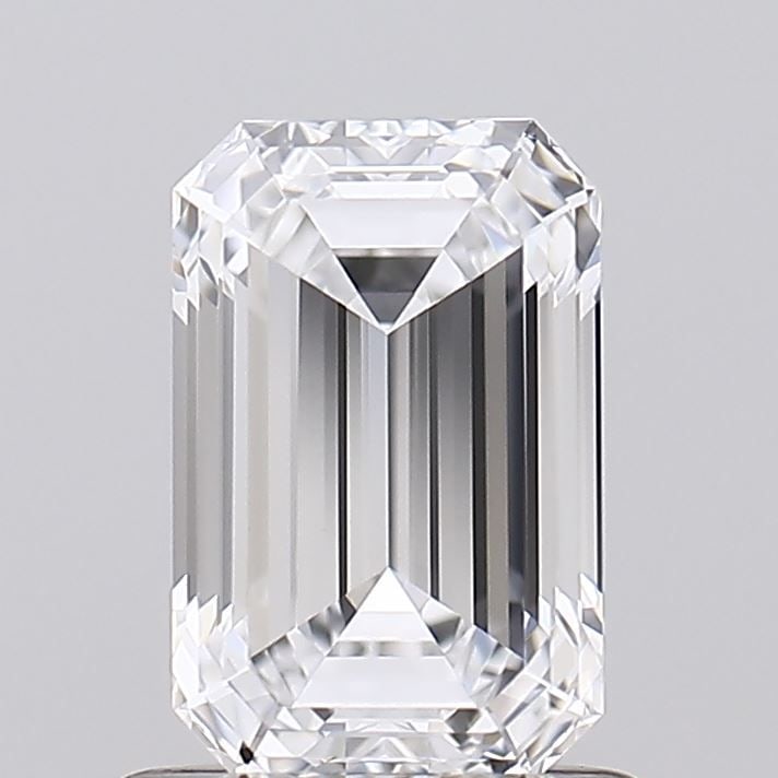 Loose Diamond - EMERALD 1.0ct D VVS2: Loose Diamond - EMERALD 1.0ct D VVS2 Source: This is a real non-mined Diamond that has been grown in a lab Shape: EMERALD Carats: 1.0 Color: D Clarity: VVS2 Certification: IGI Video: