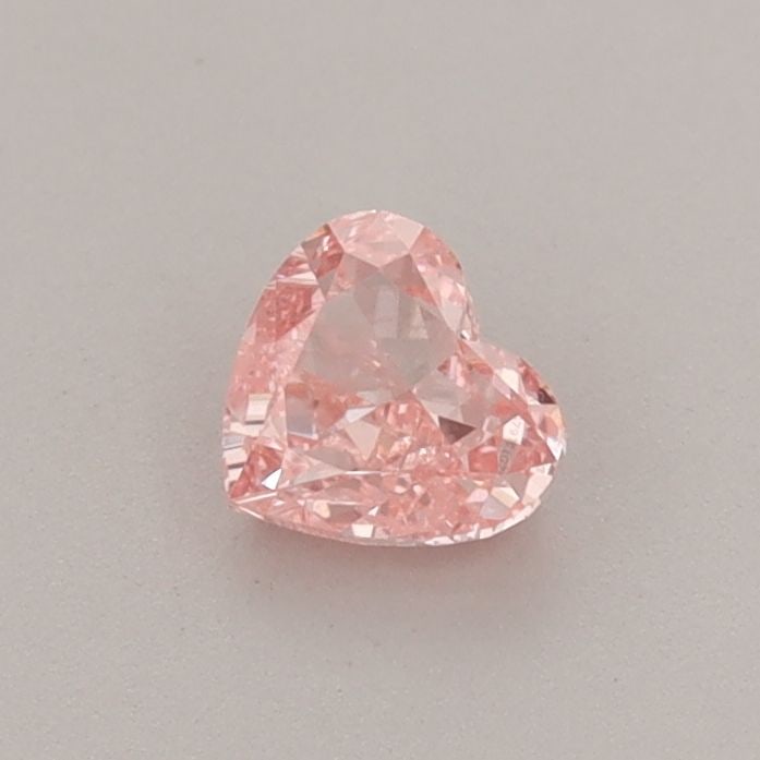 Loose Diamond - HEART 0.39ct Fancy Vivid Pink VS1: Loose Diamond - HEART 0.39ct Fancy Vivid Pink VS1 Source: This is a real non-mined Diamond that has been grown in a lab Shape: HEART Carats: 0.39 Color: Fancy Vivid Pink Certification: IGI Video: