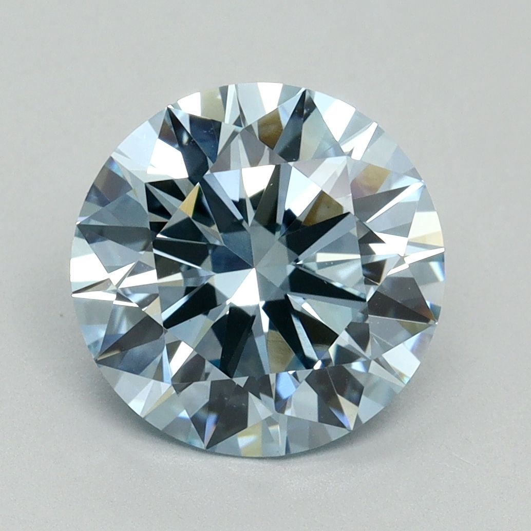 Ideal Loose Diamond - ROUND 3.18ct Fancy Vivid Blue VVS2: Ideal Loose Diamond - ROUND 3.18ct Fancy Vivid Blue VVS2 Source: This is a real non-mined Diamond that has been grown in a lab Shape: ROUND Carats: 3.18 Color: Fancy Vivid Blue Certification: IGI Vide